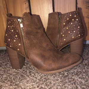 Rhinestone Booties